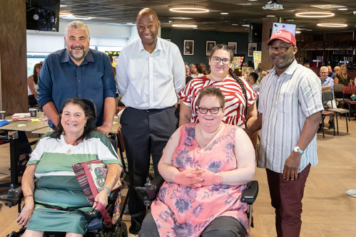 Group photo of some The Tenants' Voice members