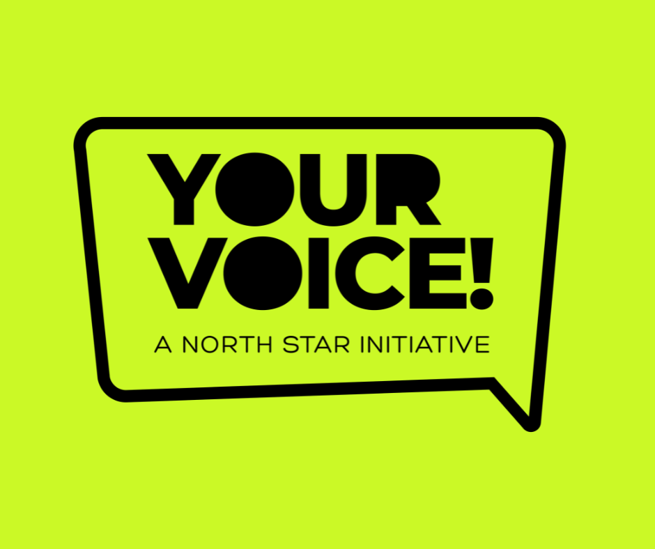 Your Voice logo green black