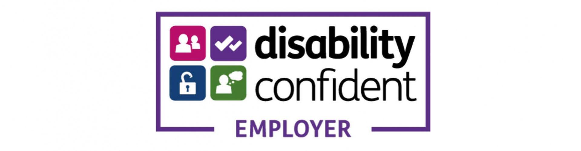 Disability Confident Employer Banner logo